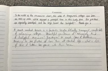 Welcoming our first guests after lockdown covid19