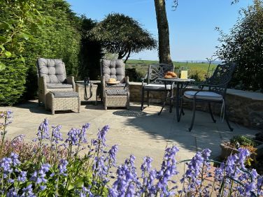 Time to put your feet up after a busy day exploring Carmarthenshire.