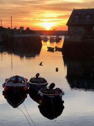 Lovely Mevagissey, with beautiful fishing harbour, restaurants and shops, is just a ten minute walk