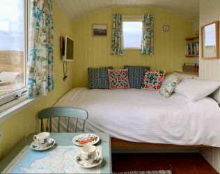 Yellow Shepherds Hut