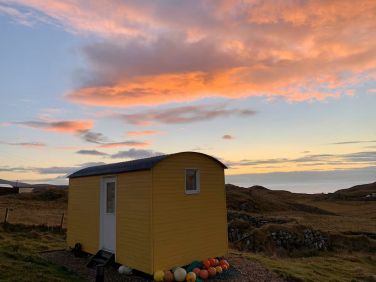 Yellow Shepherds Hut