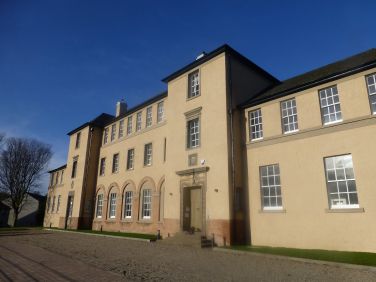 Front of building