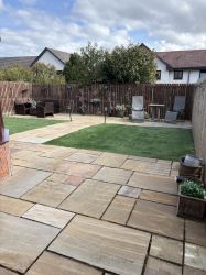 Garden fully enclosed