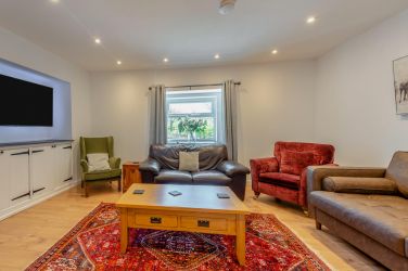 Second living room with sofa bed - ground floor