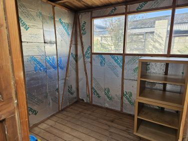 Shed - storage space for dry equipment