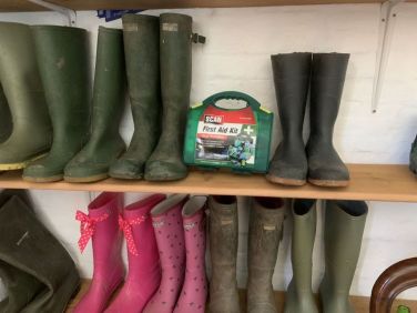 Wellies for Guest use!