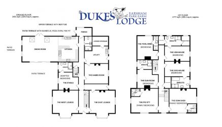 Layout of house