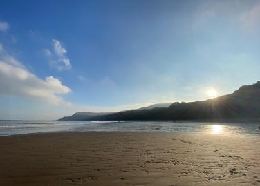 Local beach