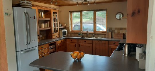 Well Equiped Country Kitchen.