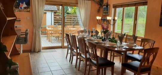 Dining in and Dining out.