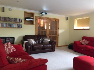 Basement Cinema Room.