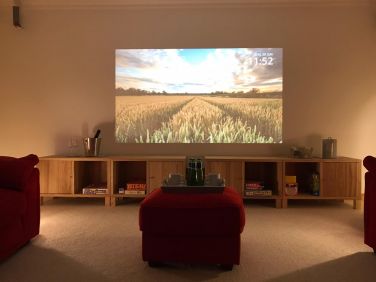 Basement Cinema Room.
