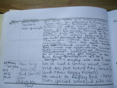 Previous guest comments