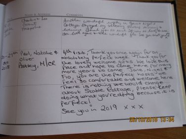 Happy returning guests!