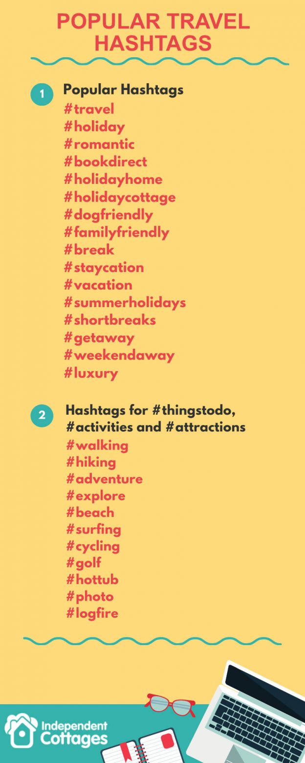 Hashtags & National Days for Holiday Home Owners to use on Social Media