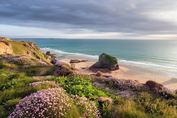 Bedruthan Steps Cornwall